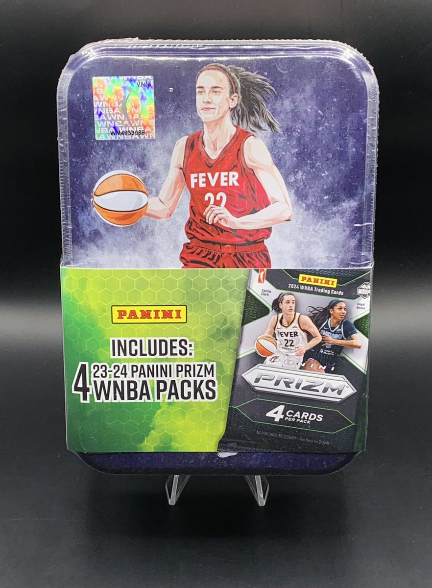 Only 38 away from 2K so let’s have some fun! 

I’m gonna #Giveaway this <a href="/CaitlinClark22/">Caitlin Clark</a> sealed tin to someone who replies to this #RAK 🚂 

Post a card you wanna giveaway! 

If you claim a card please post a card. Let’s spread some #thehobby joy! 

Like, Follow, Repost! 🍻