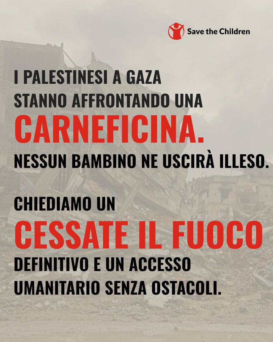🚫Senza il mondo, #Gaza muore. Per questo nella giornata dell'Europa – insieme all’iniziativa #ultimogiornodigaza- vogliamo chiedere a tutti i Governi di intervenire per fermare le atrocità in atto. 
#gazalastday