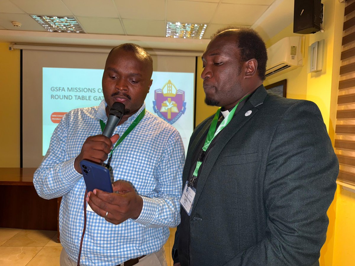 Sadiiki Adams (@sadiikiadams) on Twitter photo Church of Uganda Participates in GSFA Missions Consultation Roundtable in Cairo
Cairo, Egypt | 8th May 2025 — <a href="/ChurchofUganda_/">Church of Uganda</a> is pleased to participate in the Global South Fellowship of Anglicans (GSFA) Missions Consultation Roundtable, taking place from 6th to 9th May 2025 at Church of Uganda Participates in GSFA Missions Consultation Roundtable in Cairo
Cairo, Egypt | 8th May 2025 — <a href="/ChurchofUganda_/">Church of Uganda</a> is pleased to participate in the Global South Fellowship of Anglicans (GSFA) Missions Consultation Roundtable, taking place from 6th to 9th May 2025 at