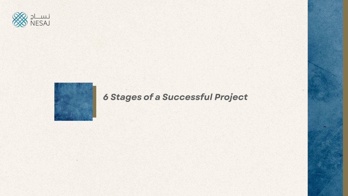 NesajCo's tweet image. #NesajWeeklyTip
Every project tells a story.
But behind every true success is a clear life cycle that guides it from concept to completion.

#ProjectManagementSteps #ProjectLifeCycle
#ProfessionalProjectManagement