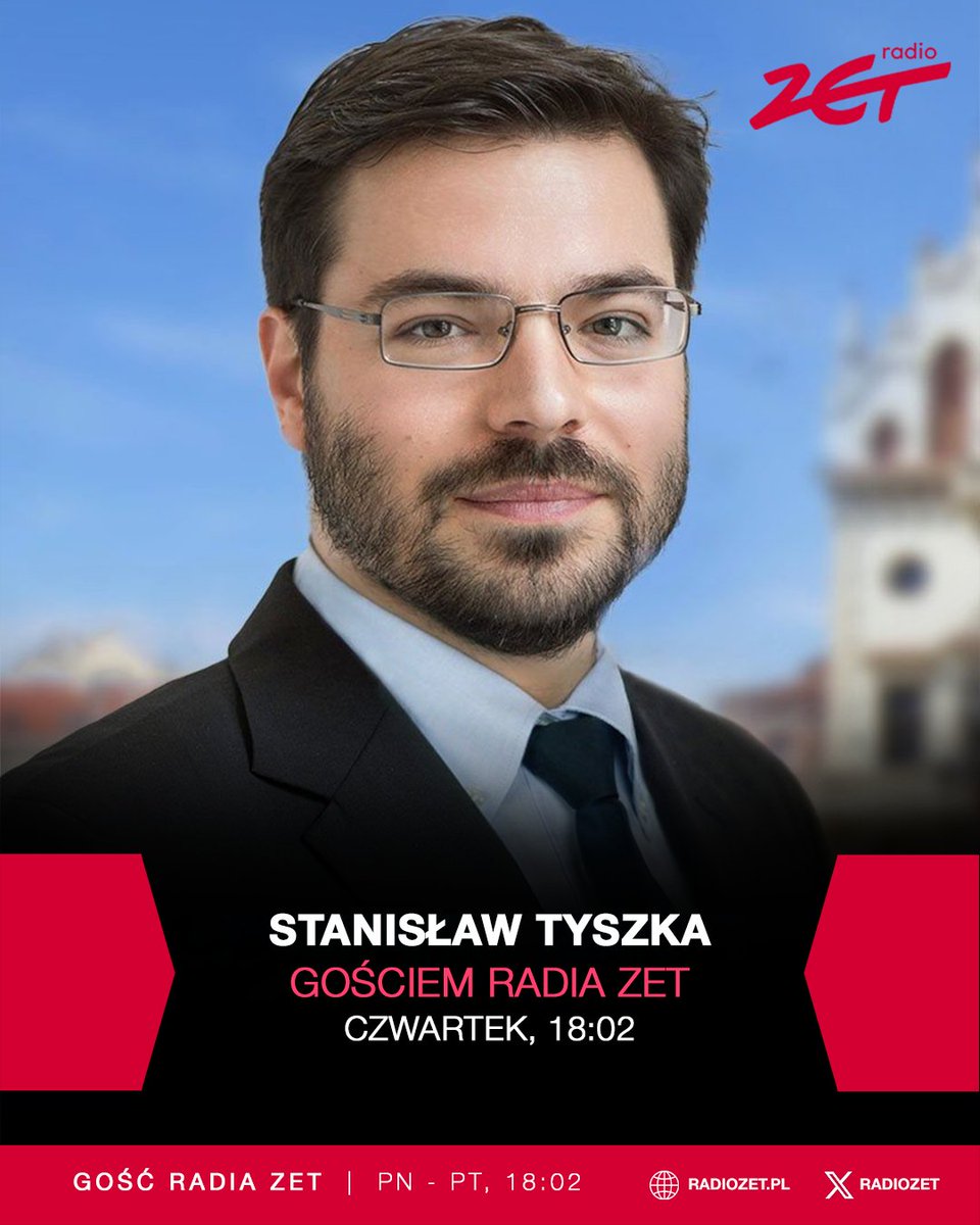 Już za chwilę gościem Beaty Lubeckiej będzie Stanisław Tyszka - poseł Konfederacji.

➡️ player.radiozet.pl

#RadioZET <a href="/Gosc_RadiaZET/">Gość Radia ZET</a>