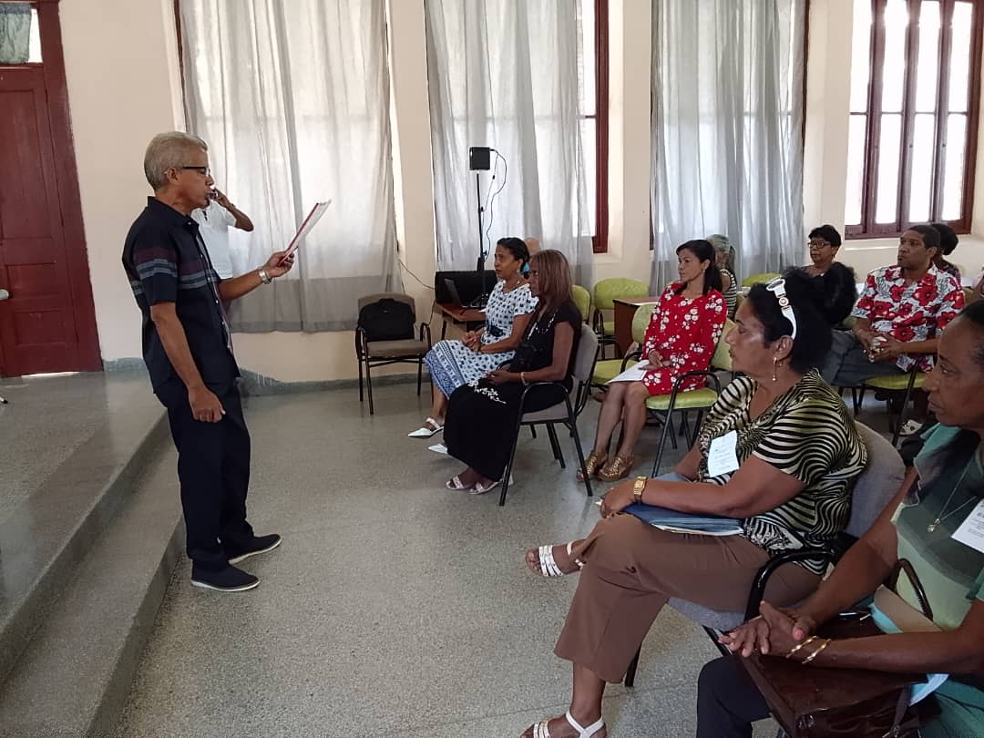 dmesantiago2019's tweet photo. Se desarrolla el 1er Taller Internacional de la, Educación de Jóvenes y Adultos. #SiempreSantiago #SantiagoDeCuba https://t.co/6v3dyljnAS