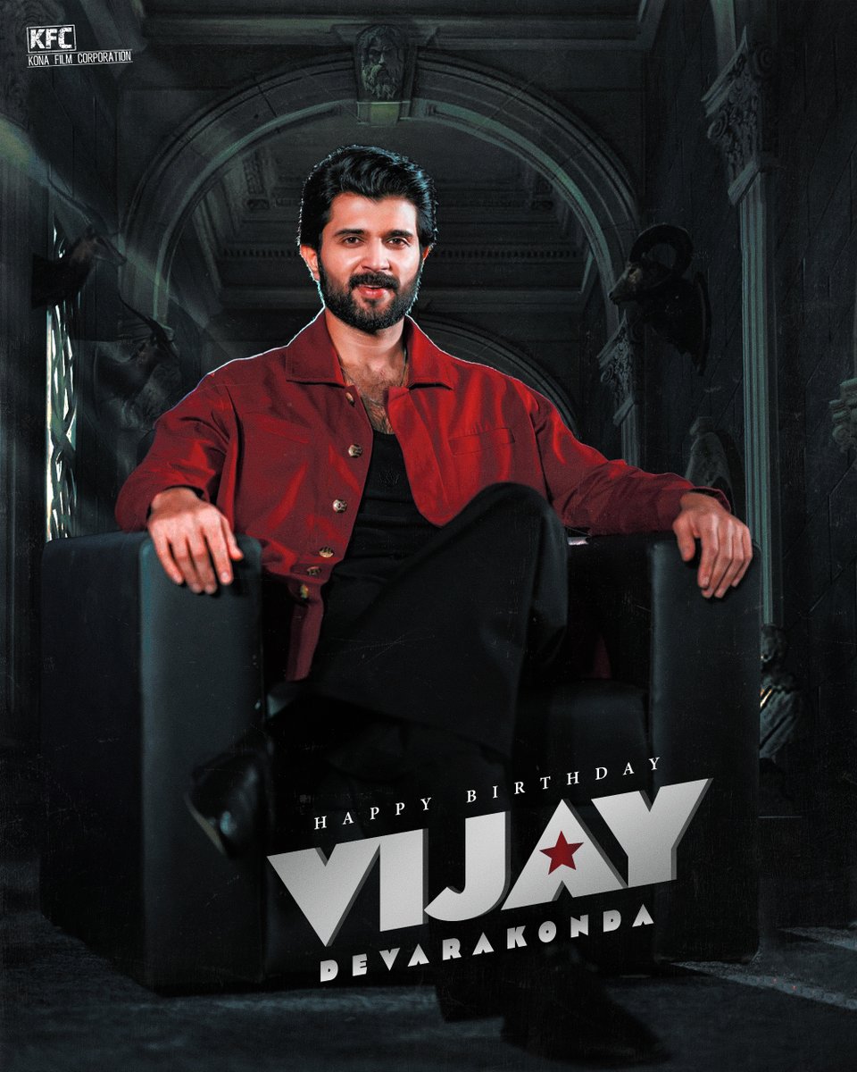 Kona Film Corporation (@konafilmcorp) on Twitter photo To a performer who blends intensity with charm.. Happy Birthday, <a href="/TheDeverakonda/">Vijay Deverakonda</a>!🎉
Wishing you continued growth, success, and cinematic brilliance in the years ahead.✨
#HBDVijayDeverakonda To a performer who blends intensity with charm.. Happy Birthday, <a href="/TheDeverakonda/">Vijay Deverakonda</a>!🎉
Wishing you continued growth, success, and cinematic brilliance in the years ahead.✨
#HBDVijayDeverakonda