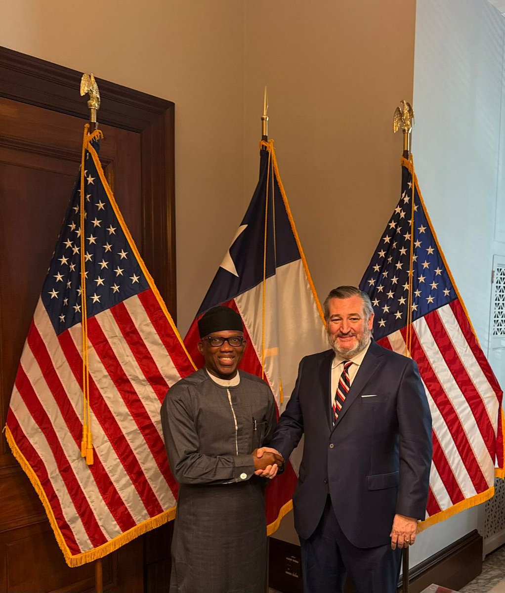African Union Political Affairs Peace and Security (@auc_paps) on Twitter photo Commissioner <a href="/Bankole_Adeoye/">Amb. Bankole Adeoye</a> had a fruitful discussion with Senator Ted Cruz, Chairman of the Senate Sub-
committee on Africa and Global
Health Policy. They discussed the priorities of the #AU and the AU’s readiness for smart partnership with the #USA. Commissioner <a href="/Bankole_Adeoye/">Amb. Bankole Adeoye</a> had a fruitful discussion with Senator Ted Cruz, Chairman of the Senate Sub-
committee on Africa and Global
Health Policy. They discussed the priorities of the #AU and the AU’s readiness for smart partnership with the #USA.