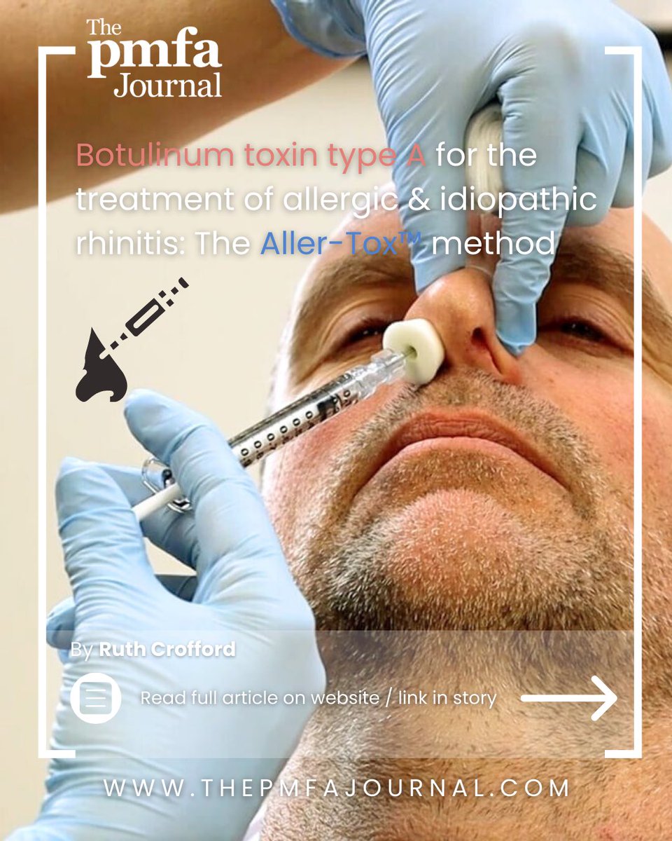 The PMFA Journal (@pmfajournal) on Twitter photo 20% of Brits battle hay fever โ but did you know 1 in 5 fear allergy-triggered asthma attacks? Traditional remedies drain productivity + NHS resources. Could #BTXA nasal therapy be the game-changer? ๐คงโก๏ธ๐ Read the article by Ruth Crofford
Full article: thepmfajournal.com/features/featuโฆ 20% of Brits battle hay fever โ but did you know 1 in 5 fear allergy-triggered asthma attacks? Traditional remedies drain productivity + NHS resources. Could #BTXA nasal therapy be the game-changer? ๐คงโก๏ธ๐ Read the article by Ruth Crofford
Full article: thepmfajournal.com/features/featuโฆ