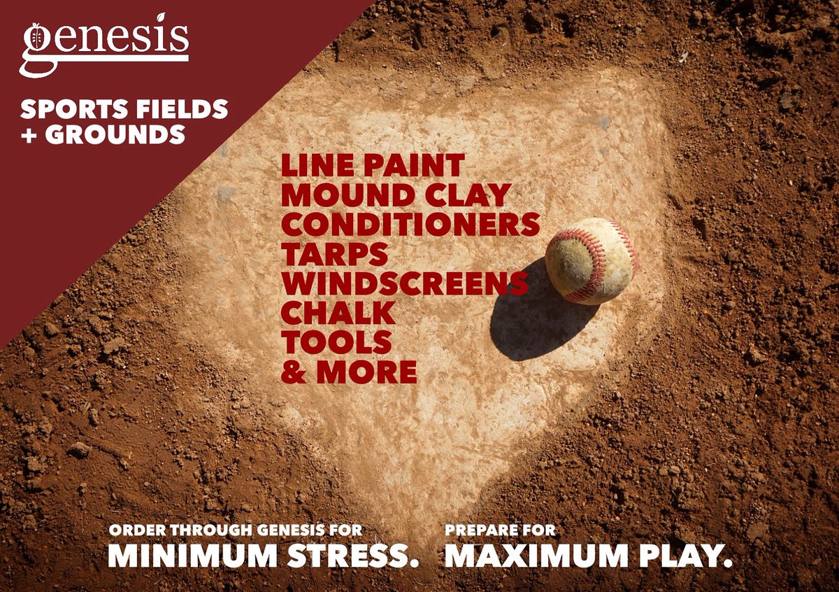 genesis_dist's tweet image. Keep your sports fields game-ready all season long with our high quality range of in-season products. You are a phone call away from professional playability! Contact your Genesis rep today. 

#SportsFields #Green #GameDay #Summer