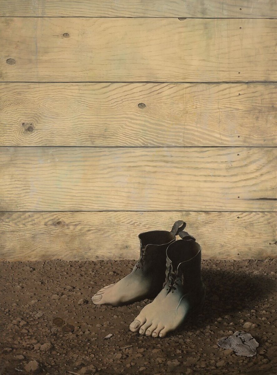 ルネ・マグリット （Rene Magritte、1898-1967） 『赤いモデル』 （The