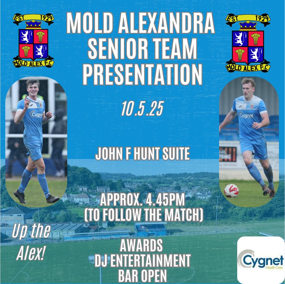 moldalexfc1929's tweet photo. Following Matty Lewis's testimonial match will be the seniors presentation evening! 👇

Awards 🏆
DJ Entertainment 🎧
Bar Open 🍻 https://t.co/x8et9BcpCE