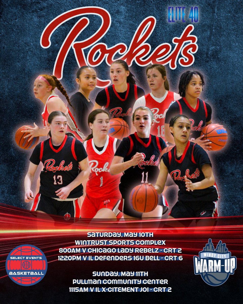 Mother’s Day Weekend tournament at the Windy City Tournament!! 16u Elite 40 ready to make some momma’s proud! 💐