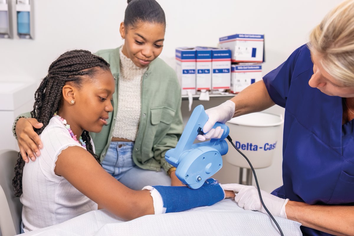 We’re proud to introduce Delta-Cast Serene: our latest breakthrough in cast removal technology that improves comfort and care. Learn how this innovation is designed to make cast removal a more reassuring experience for patients and healthcare professionals spkl.io/6013f0LVt