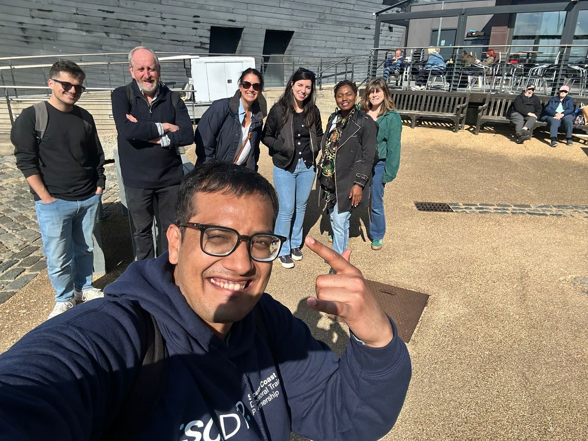 Joined the <a href="/SouthCoastDTP/">South Coast DTP</a> Policy &amp; Population cluster at <a href="/portsmouthuni/">University of Portsmouth</a> this week.

We explored the messy, complex logistics of pre-fieldwork-the liminal phase where planning meets uncertainty. 

<a href="/PHDockyard/">Portsmouth Historic Dockyard</a> made a fitting place to reflect on beginnings

#PhDLife #SCDTP