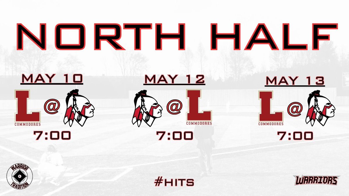 North Half Series starts this Saturday!!!