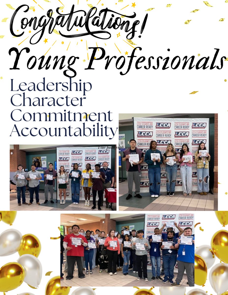 Lanier College & Career Academy (@lcca_hs) on Twitter photo Celebrating these #amazing #students! Young Professionals <a href="/LCCA_HS/">Lanier College & Career Academy</a> <a href="/Hall_Schools/">Hall County Schools</a> You represent what LCCA stands for...Leadership Character Commitment & Accountability🙌👏 We are so #proud‼️ Celebrating these #amazing #students! Young Professionals <a href="/LCCA_HS/">Lanier College & Career Academy</a> <a href="/Hall_Schools/">Hall County Schools</a> You represent what LCCA stands for...Leadership Character Commitment & Accountability🙌👏 We are so #proud‼️
