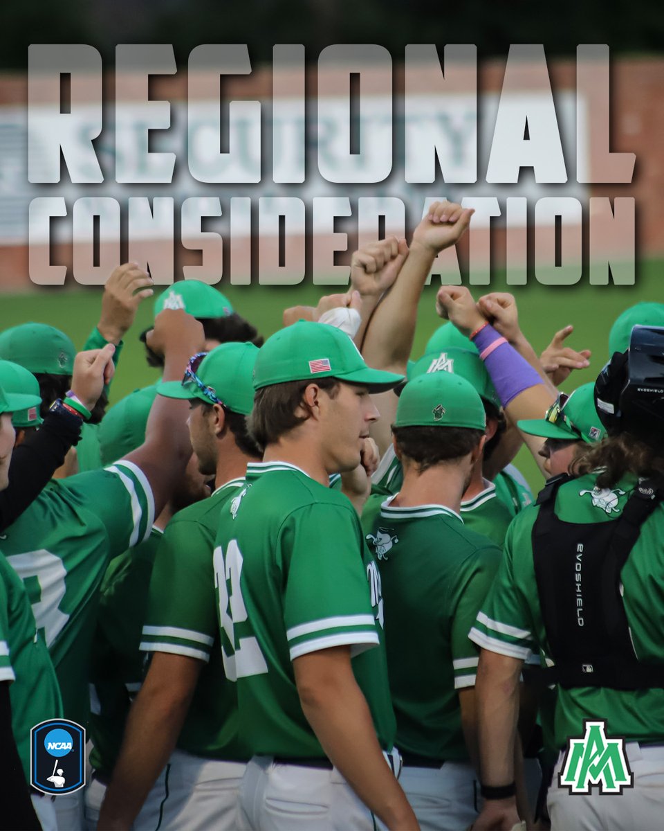 Boll Weevil Fans! The 2025 season may not be over just yet‼️

UAM is ranked 6th in the latest NCAA DII Central Region poll and is being considered for the regional tournament. The selection show will be held on Sunday at 10:30 p.m. EST!

🔗: ncaa.com/rankings/baseb…

#WeevilNation