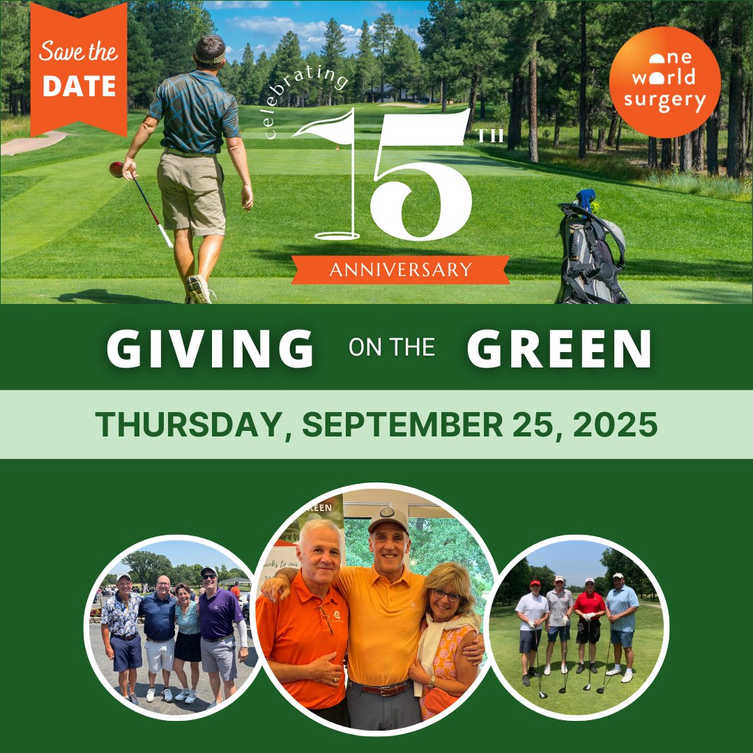 Get ready for a day filled with fellowship, golf swings, and endless fun! Join our hosts Kevin and Sue Spahn on 9/25 at Cantigny Golf Course in Wheaton, IL. 🏌️‍♂️⛳

All proceeds from this event will benefit OWS, supporting surgical and primary care in Honduras and the DR.