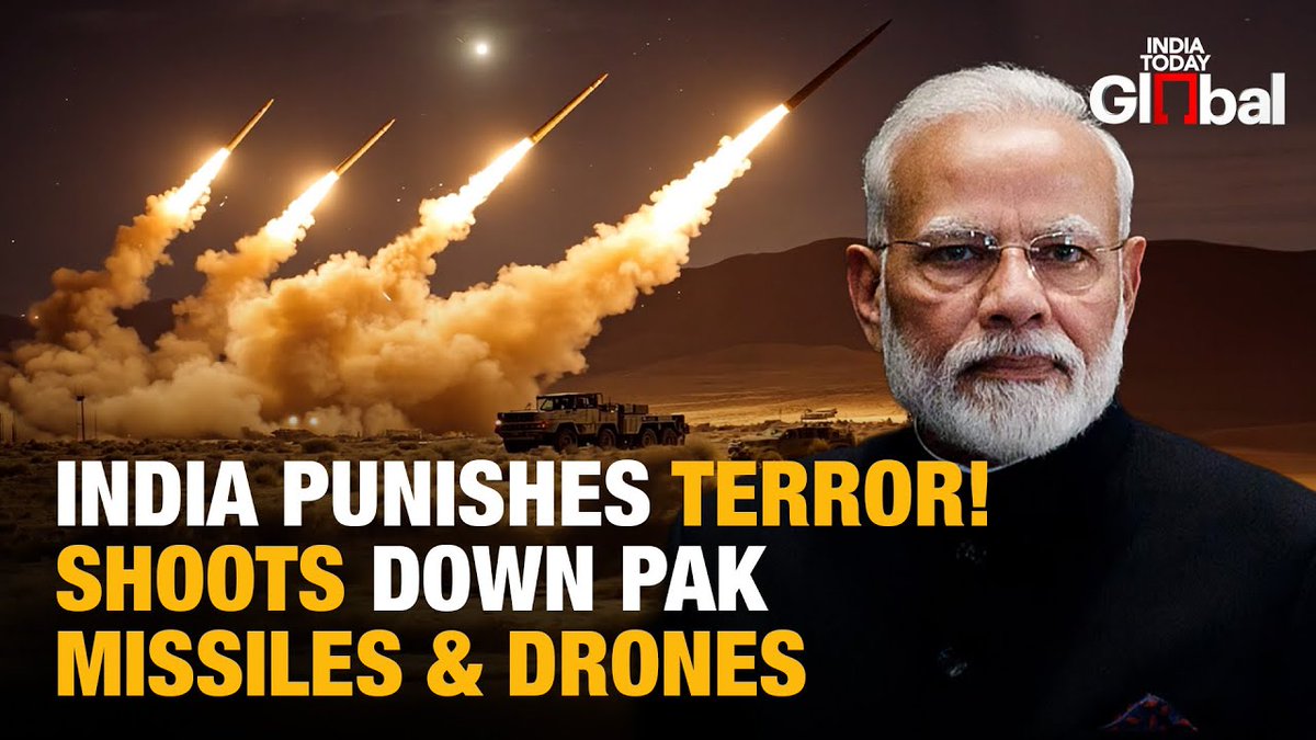ITGGlobal's tweet photo. How India’s S-400 Air Defence Crushed Pakistan’s Drone Assault; India just struck Pakistan’s ‘Made in China’ air defence: What is HQ-9 system?
To know, WATCH: https://t.co/xxSAD1sjnP
#operationsindoor #s400india #iafstrikesback #pakistandroneattack #indianairforce #indiapakistantensions #airdefenceindia #breakingnewsindia #indiasecurity #s400triumf #IndiaTodayGlobal