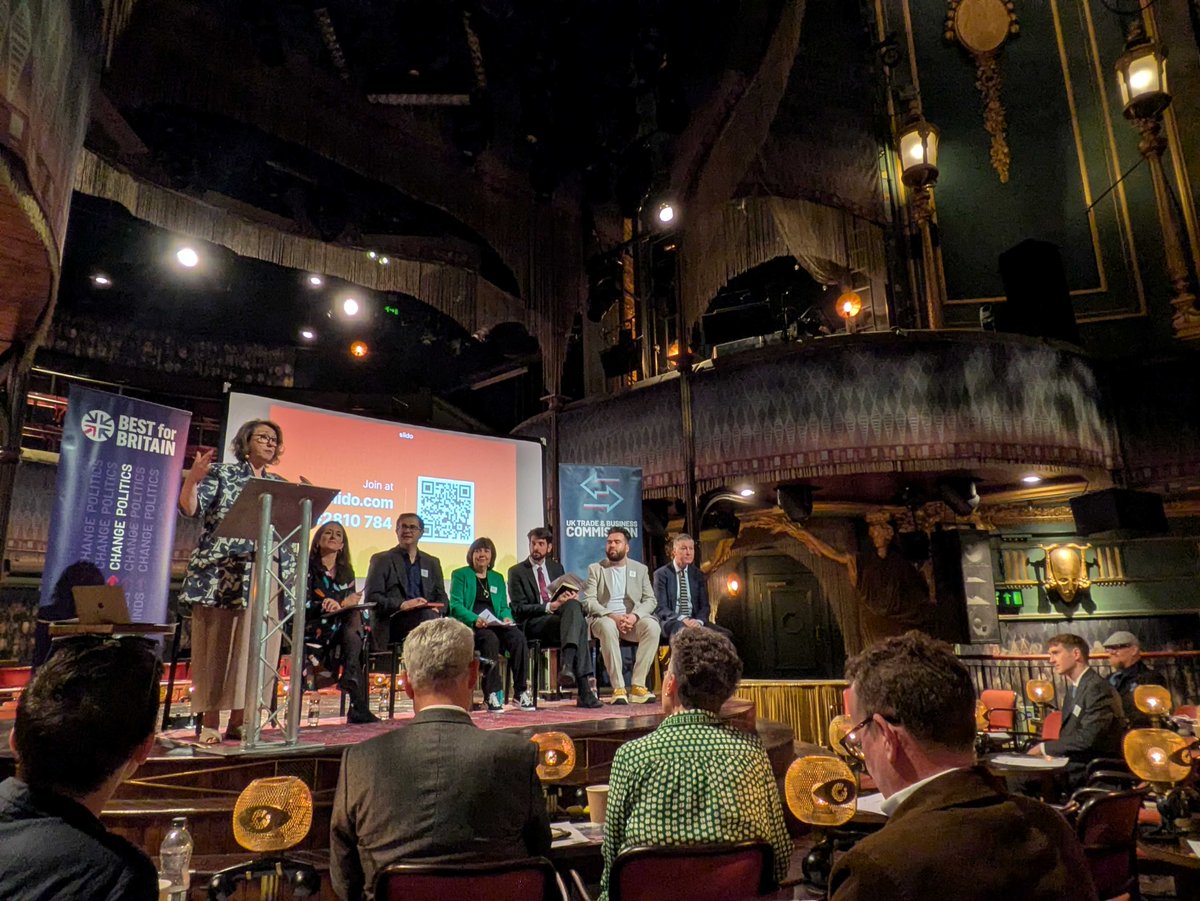 🇬🇧 Our Joint CEO Rosemary Squire spoke at the EU Deal for Culture event hosted by ATG at The KitKat Club in advance of the UK/European Summit to be held in London on 19 May and organised by Best for Britain &amp; the UK Trade &amp; Business Commission, of which Rosemary is a commissioner