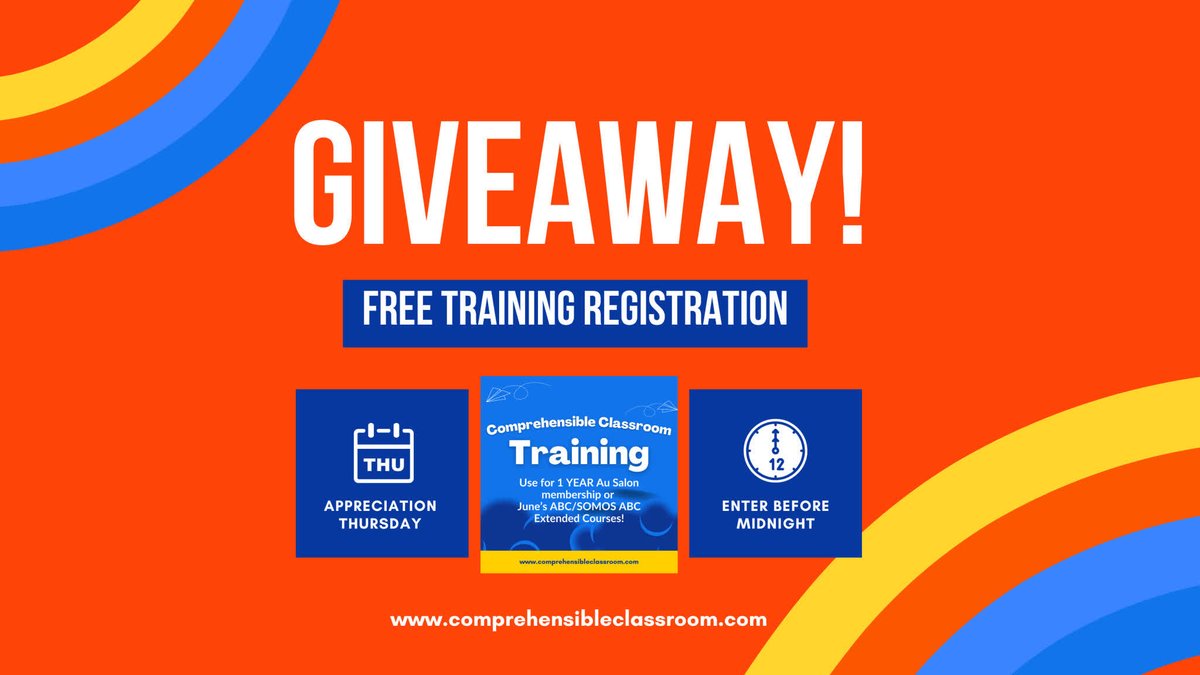 Hey, teacher!

Enter to win a FREE training registration to either our June 2025 online courses or Au Salon des profs membership--&gt; woobox.com/jt7yip