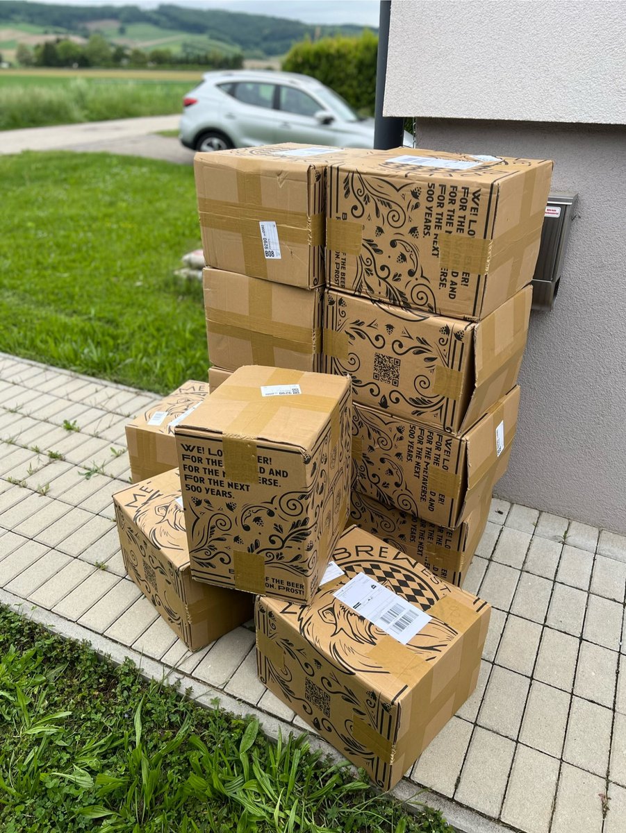 I just received 840 beers for free.
If you still don’t know <a href="/metabrewsociety/">MetaBrewSociety</a> and <a href="/coinbev/">CoinBevAI</a>, I suggest you do some research.
There is no better utility in Web3.
Tell me if I’m wrong.
#utilityNFT #RWAs