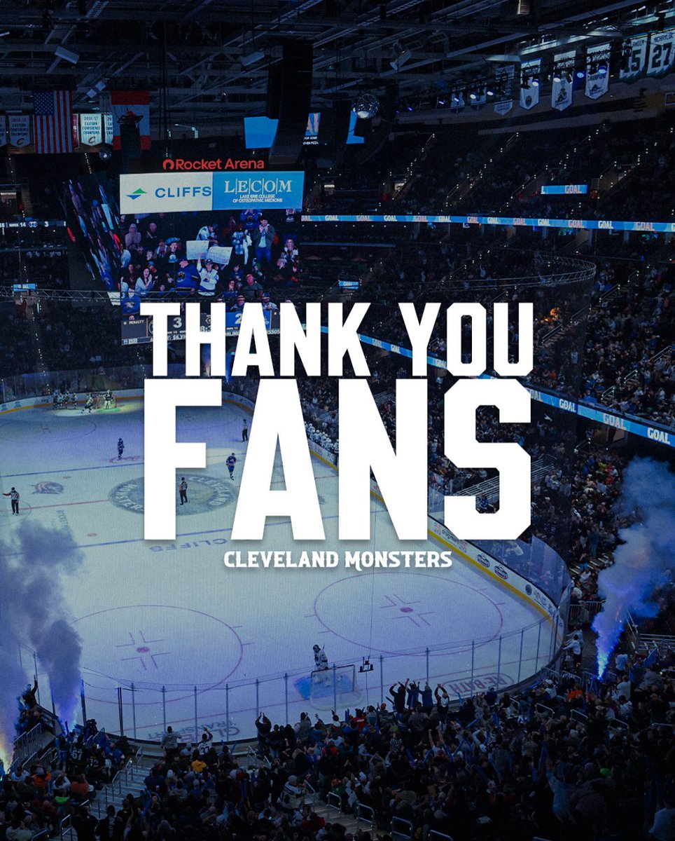 We are nothing without all of you 🤍

A big thanks to the best fans in the AHL 👏