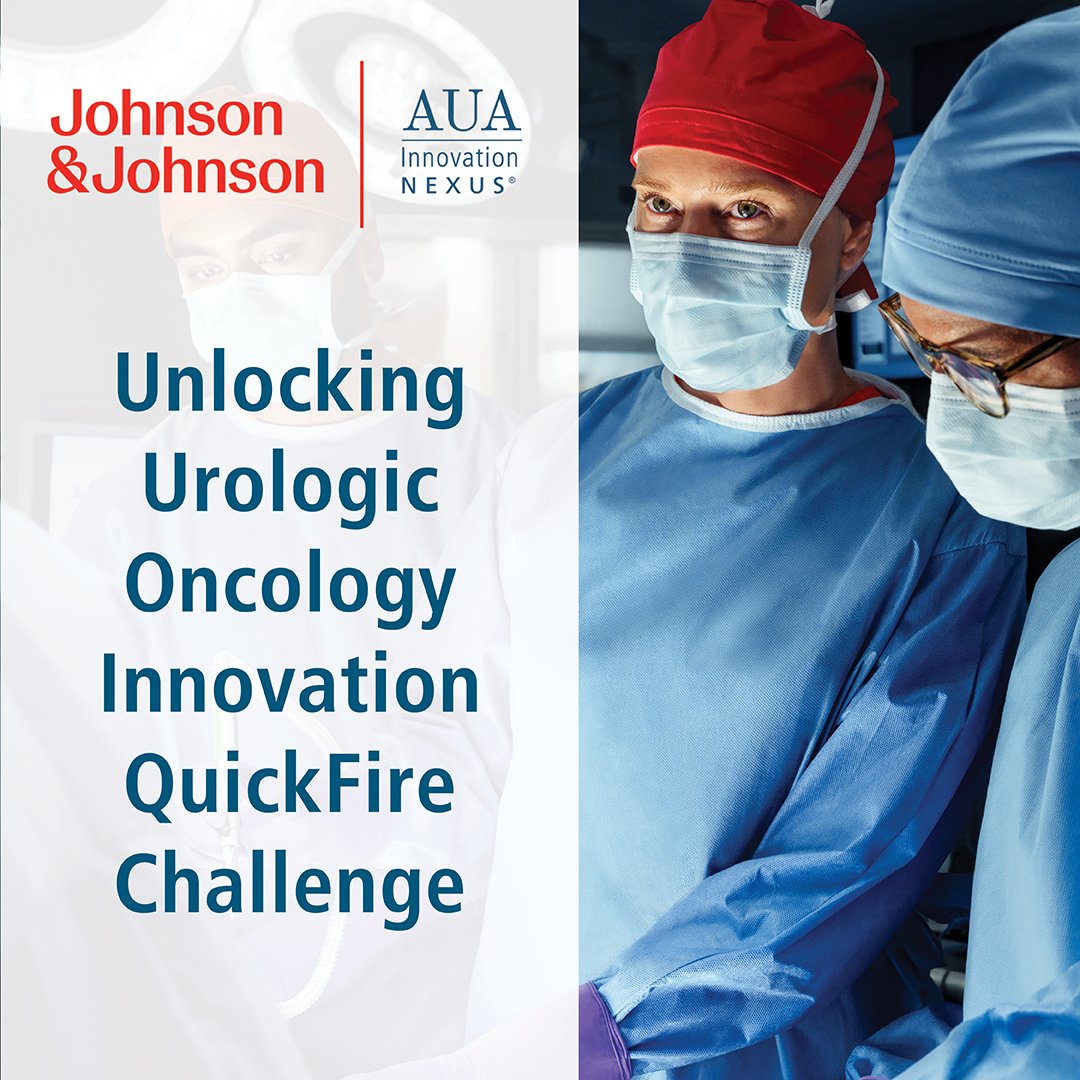 AmerUrological's tweet image. The Unlocking Urologic Oncology Innovation #QuickFireChallenge is now live! Submit your transformative potential solutions to help improve treatment &amp;amp; care for bladder &amp;amp; prostate cancers.

👉 Apply by 10/3 for a chance at $300k in grant funding! ➡️ jji.jnj/UUOI25…