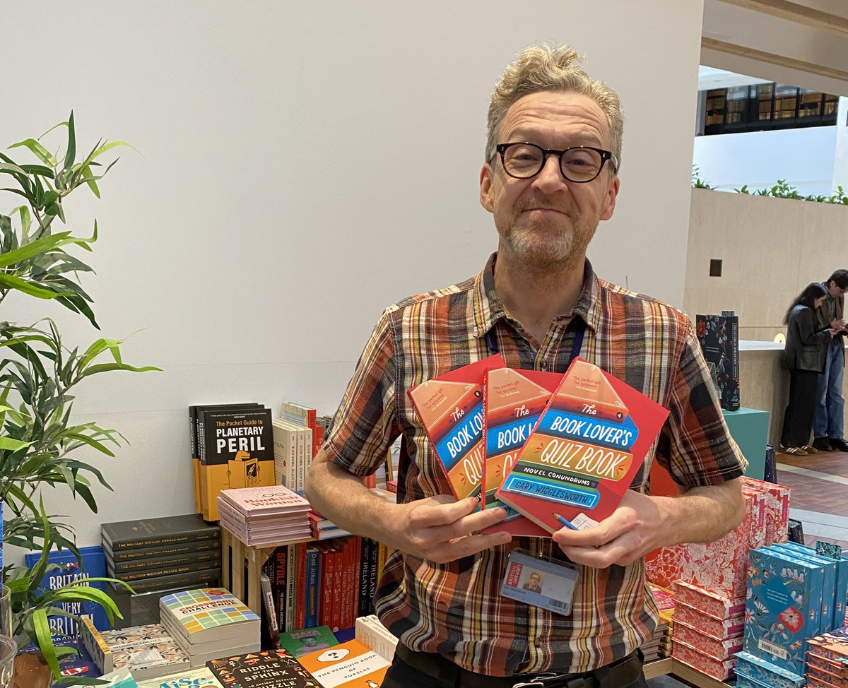 Gary Wigglesworth (@gpwigglesworth) on Twitter photo Signed copies of the brand new paperback of ‘The Book Lover’s Quiz Book’ (out today) are now available <a href="/BL_Shop/">British Library Shop</a>! Signed copies of the brand new paperback of ‘The Book Lover’s Quiz Book’ (out today) are now available <a href="/BL_Shop/">British Library Shop</a>!