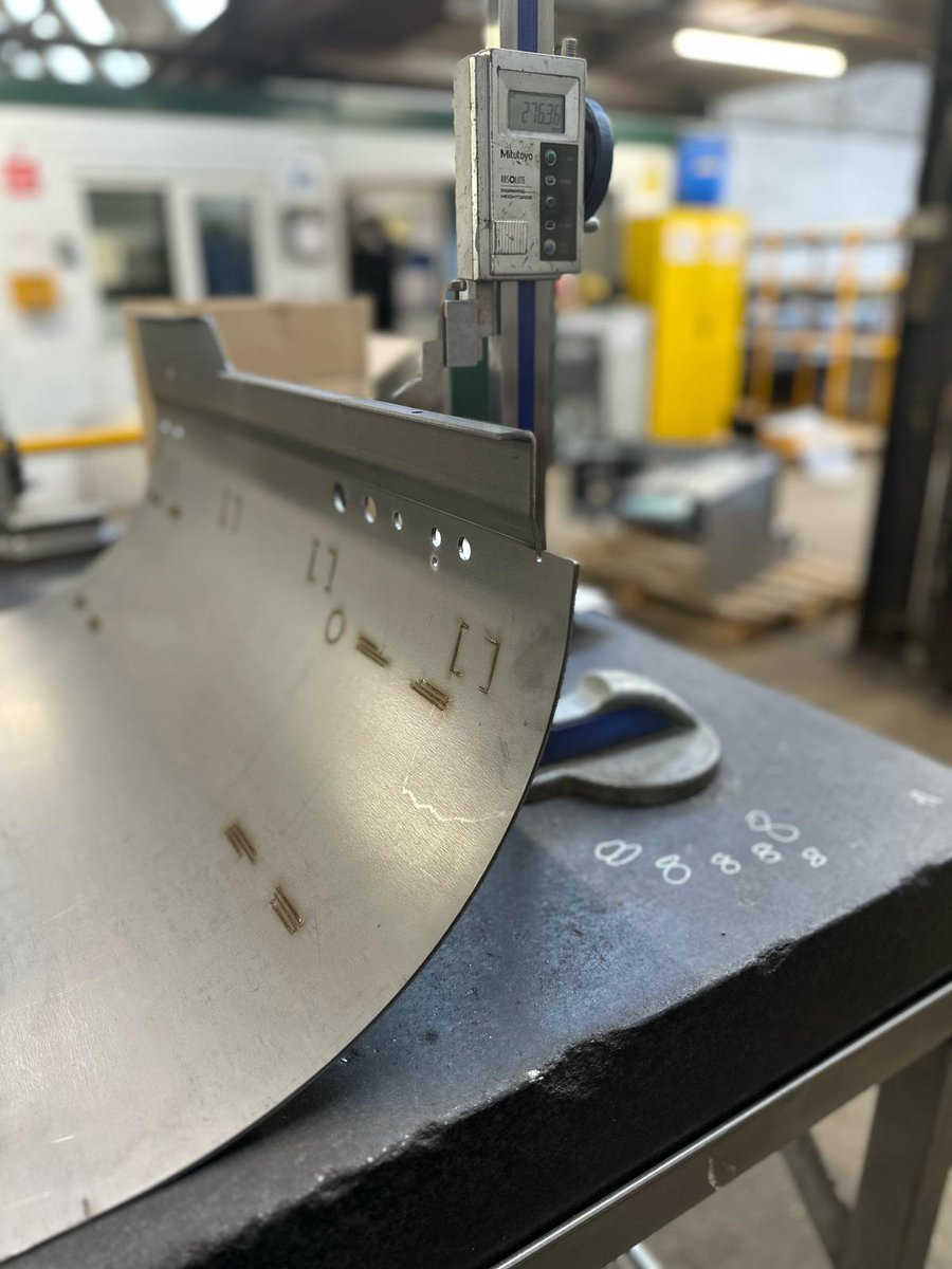 Another project in progress for our earth-moving partner!

Laser cut, rolled, &amp; pressed right here at Grenville – all in-house.

Next up: welding and a durable powder coat finish to ensure it’s ready for the toughest environments 💪

Precision fabrication, start to finish.