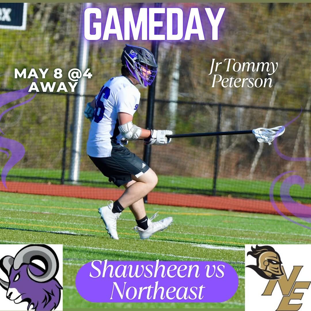 Shawsheen Tech Boys lacrosse (@stb_lax) on Twitter photo Game day! Rams (12-1) travel to Wakefield to play Northeast Metro at 4pm. #GoRams! <a href="/shawtech_sports/">Shawsheen Athletics</a> <a href="/BConn63/">Brendan Connelly</a> <a href="/GlobeSchools/">Boston Globe Schools</a> <a href="/MS_HS_LAX/">MASS_HS_LAX</a> <a href="/nweitzer7/">Nate Weitzer</a> <a href="/TrevorHass/">Trevor Hass</a> <a href="/cookejournalism/">Jason Cooke</a> <a href="/LowellSunSports/">Lowell Sun Sports</a> Game day! Rams (12-1) travel to Wakefield to play Northeast Metro at 4pm. #GoRams! <a href="/shawtech_sports/">Shawsheen Athletics</a> <a href="/BConn63/">Brendan Connelly</a> <a href="/GlobeSchools/">Boston Globe Schools</a> <a href="/MS_HS_LAX/">MASS_HS_LAX</a> <a href="/nweitzer7/">Nate Weitzer</a> <a href="/TrevorHass/">Trevor Hass</a> <a href="/cookejournalism/">Jason Cooke</a> <a href="/LowellSunSports/">Lowell Sun Sports</a>