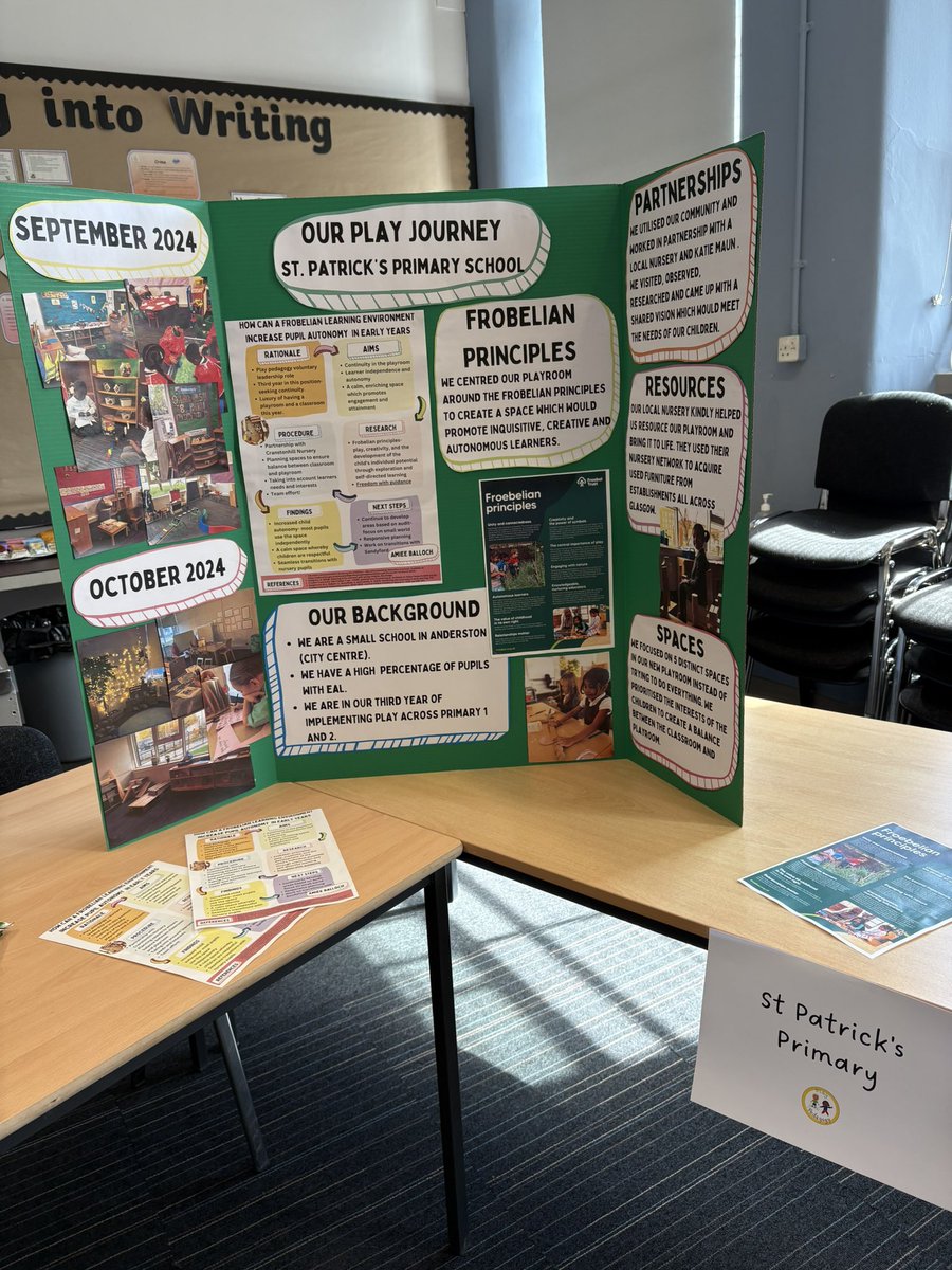 St Patrick's Primary (@stpatrickspri) on Twitter photo This afternoon, Miss Balloch and Mrs Stables were invited to share about our play journey in creating a Froebelian learning environment to support pupil autonomy. Thank you to <a href="/CranstonhillNS/">Cranstonhill Nursery</a> and <a href="/PPGlasgow/">Play Pedagogy</a> for your support in our ongoing journey βοΈ This afternoon, Miss Balloch and Mrs Stables were invited to share about our play journey in creating a Froebelian learning environment to support pupil autonomy. Thank you to <a href="/CranstonhillNS/">Cranstonhill Nursery</a> and <a href="/PPGlasgow/">Play Pedagogy</a> for your support in our ongoing journey βοΈ