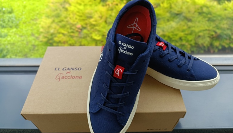 Acciona Energia and El Ganso have launched a line of trainers made from  recycled blades from the Tahivilla wind farm in Cadiz, Spain, which is  being repowered renews.biz/100471/