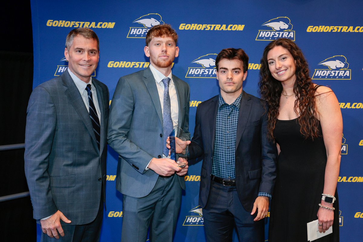 Hofstra Men's Soccer (@hofstramsoc) on Twitter photo Great night at the <a href="/hofspys/">The HOFSPYS ๐</a>โ Honored to have been voted Team of the Year once again. Proud of Pierce for winning the Howdy Myers, Golden Lionand Team MVP awards. Unfortunate that he couldn't be there to accept. Also happy for Logan as our Team Pride Award recipient.
#PrideOfLI Great night at the <a href="/hofspys/">The HOFSPYS ๐</a>โ Honored to have been voted Team of the Year once again. Proud of Pierce for winning the Howdy Myers, Golden Lionand Team MVP awards. Unfortunate that he couldn't be there to accept. Also happy for Logan as our Team Pride Award recipient.
#PrideOfLI