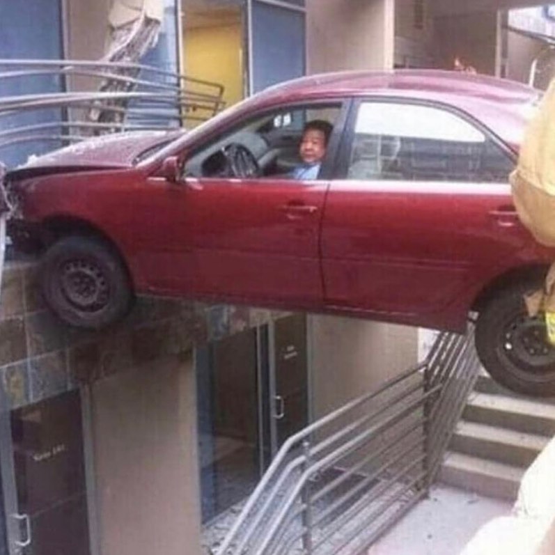 I just completed my driving lessons. 

Guys, I hope I parked well?