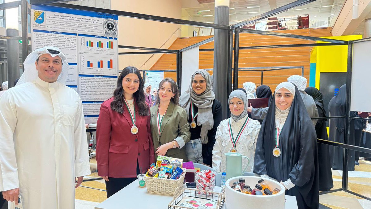كلية العلوم الحياتية تحتفي بمشاريع تخرجالطلبة بمشاركة 22 مشروعاً من أقسامها العلمية.

ku.edu.kw/ar/node/51781

#جامعة_الكويت
#kuwait_university