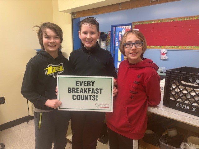 Students at Lewisporte Academy have breakfast at school at no cost to families, 5 days a week. Our Kids Eat Smart Breakfast Clubs would not be possible without the support of our donors, volunteers and community partners.  

⁠#EveryBreakfastCounts

<a href="/NLTeachersAssoc/">NLTA</a> <a href="/NLSchoolsCA/">NLSchools</a>