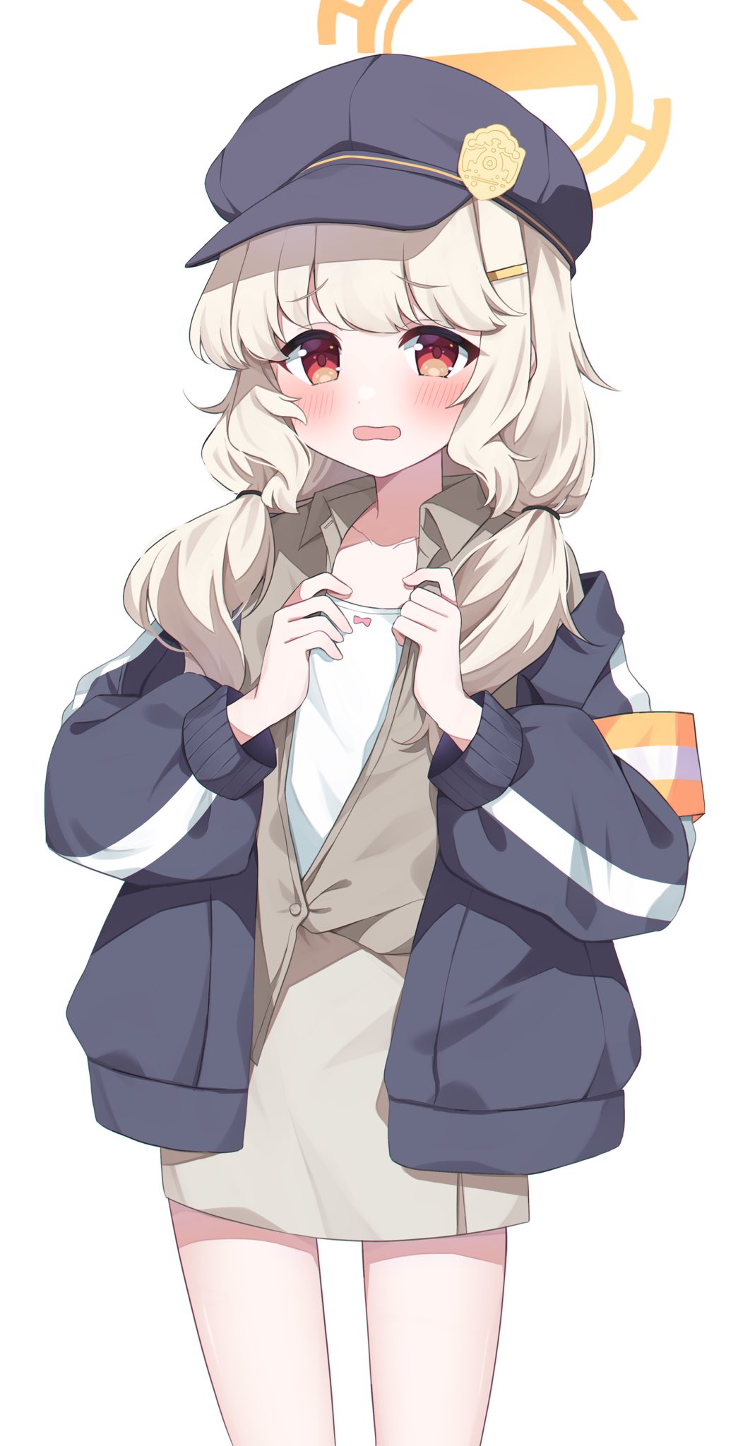 mofusand スクエアミラー(さくらんぼ) | mofusandもふもふマーケット