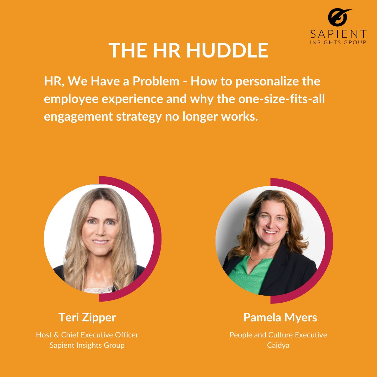 In this ep of HR, We Have a Problem, <a href="/tazipper/">TAZ</a> &amp; guest Pam Myers explore how leadership and analytics transform strategies, with technology enabling personalized experiences throughout employee journeys.

🎧  ow.ly/rimS50VPiXr