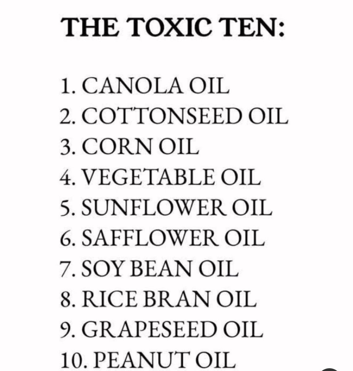 Ditch these now!