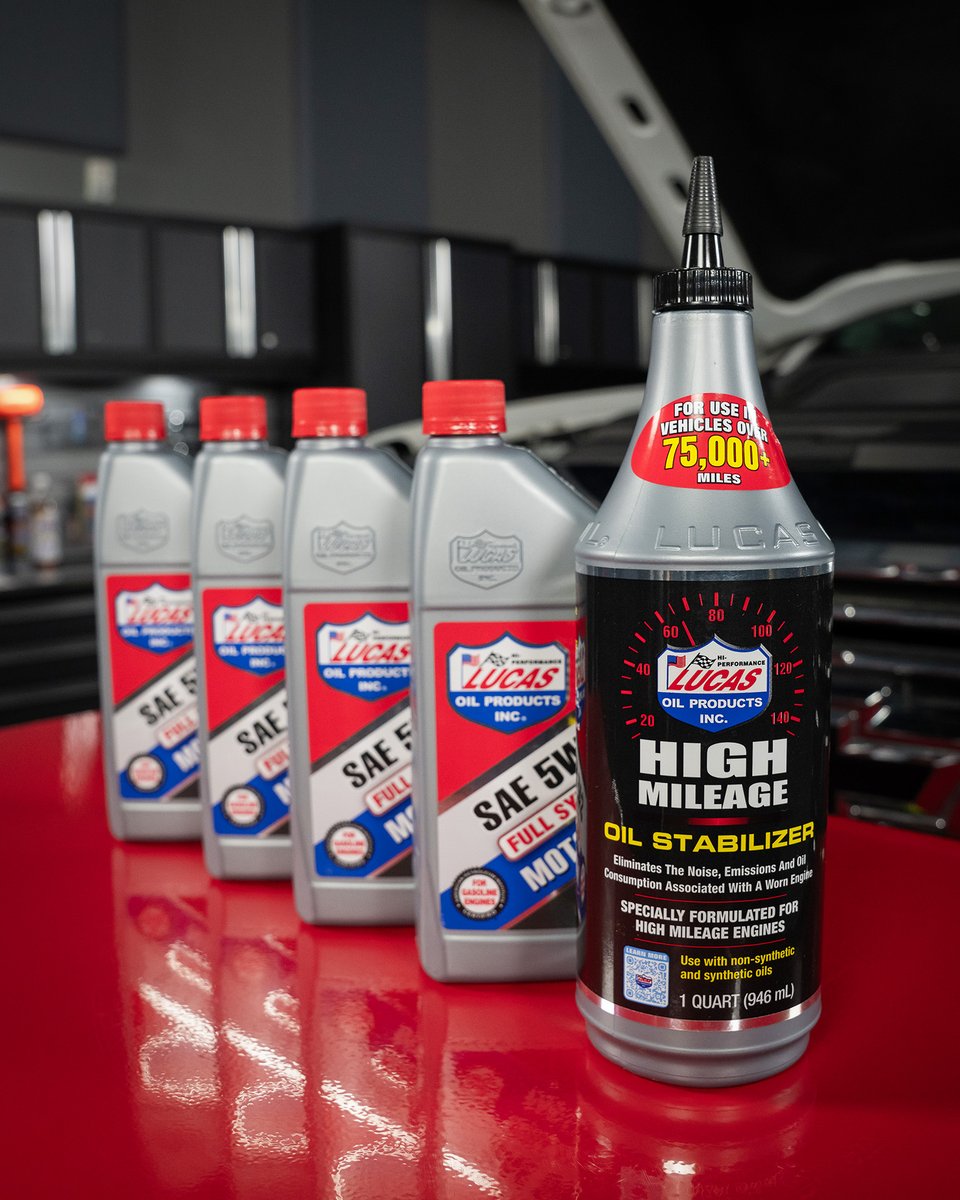 Name a better oil change combo for your 75k+ mile vehicles, we'll wait. 😉

✅ Minimize wear in ANY engine
✅ Increase oil pressure
✅ Eliminate noise, emissions , and oil consumption associated with worn engines

#LucasWorks #LucasOil #OilChange #DIYAutoCare #TrustedAutoCare