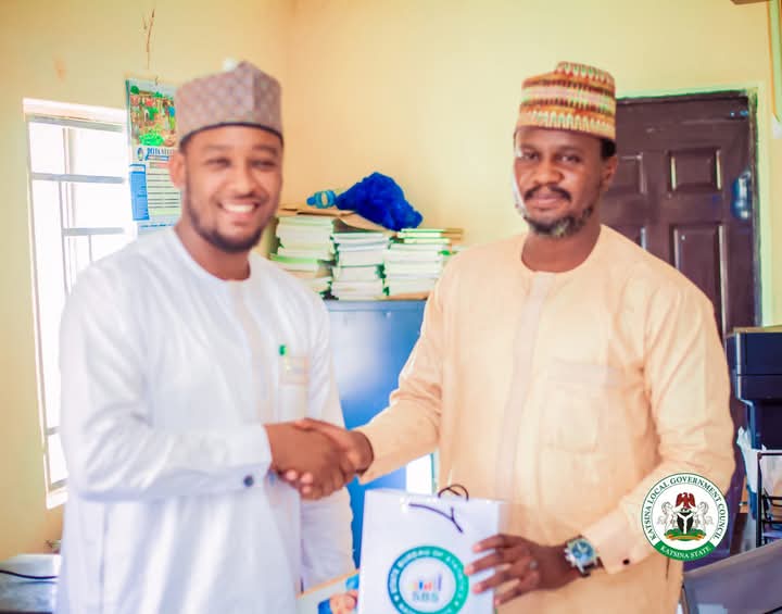 Shehifalalu (@shehifalalu1) on Twitter photo The Executive Chairman of Katsina LG Council, Hon <a href="/Miqdad_Jnr/">Isah Miqdad</a> Today's Wednesday, paid a courtesy visit to the Statistician General of Katsina State, Professor Saifullahi Sani Ibrahim Mtz, as part of his administration’s commitment to evidence-based development planning. The Executive Chairman of Katsina LG Council, Hon <a href="/Miqdad_Jnr/">Isah Miqdad</a> Today's Wednesday, paid a courtesy visit to the Statistician General of Katsina State, Professor Saifullahi Sani Ibrahim Mtz, as part of his administration’s commitment to evidence-based development planning.