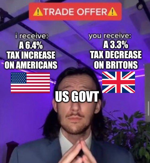 Great trade deal, America!