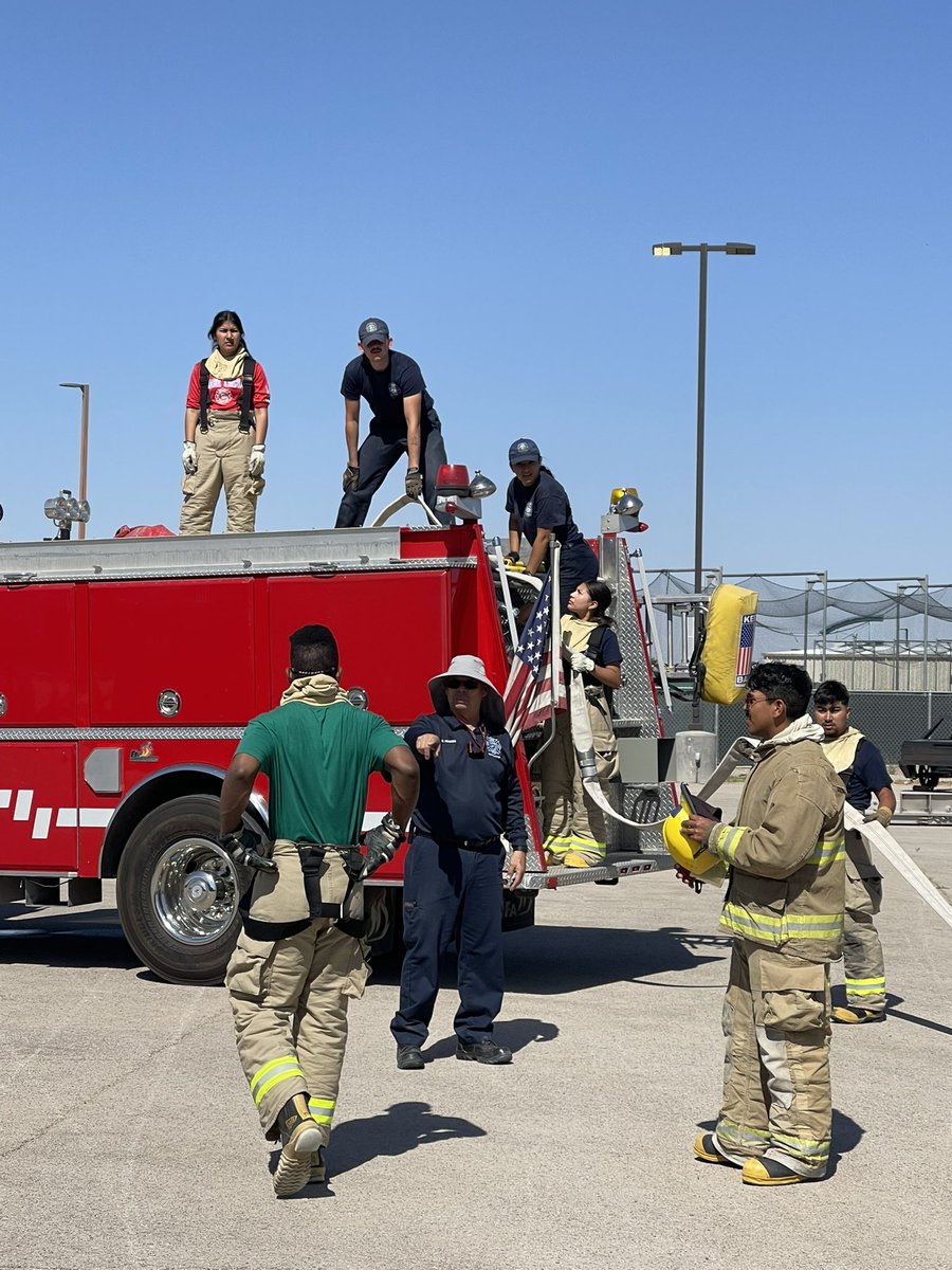 Hose stream training with EPCC🚒