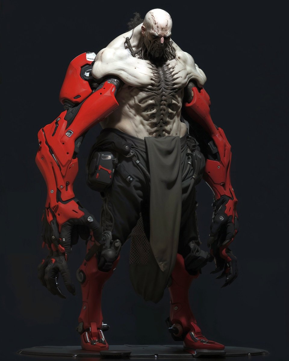 Red Butcher #character #conceptart