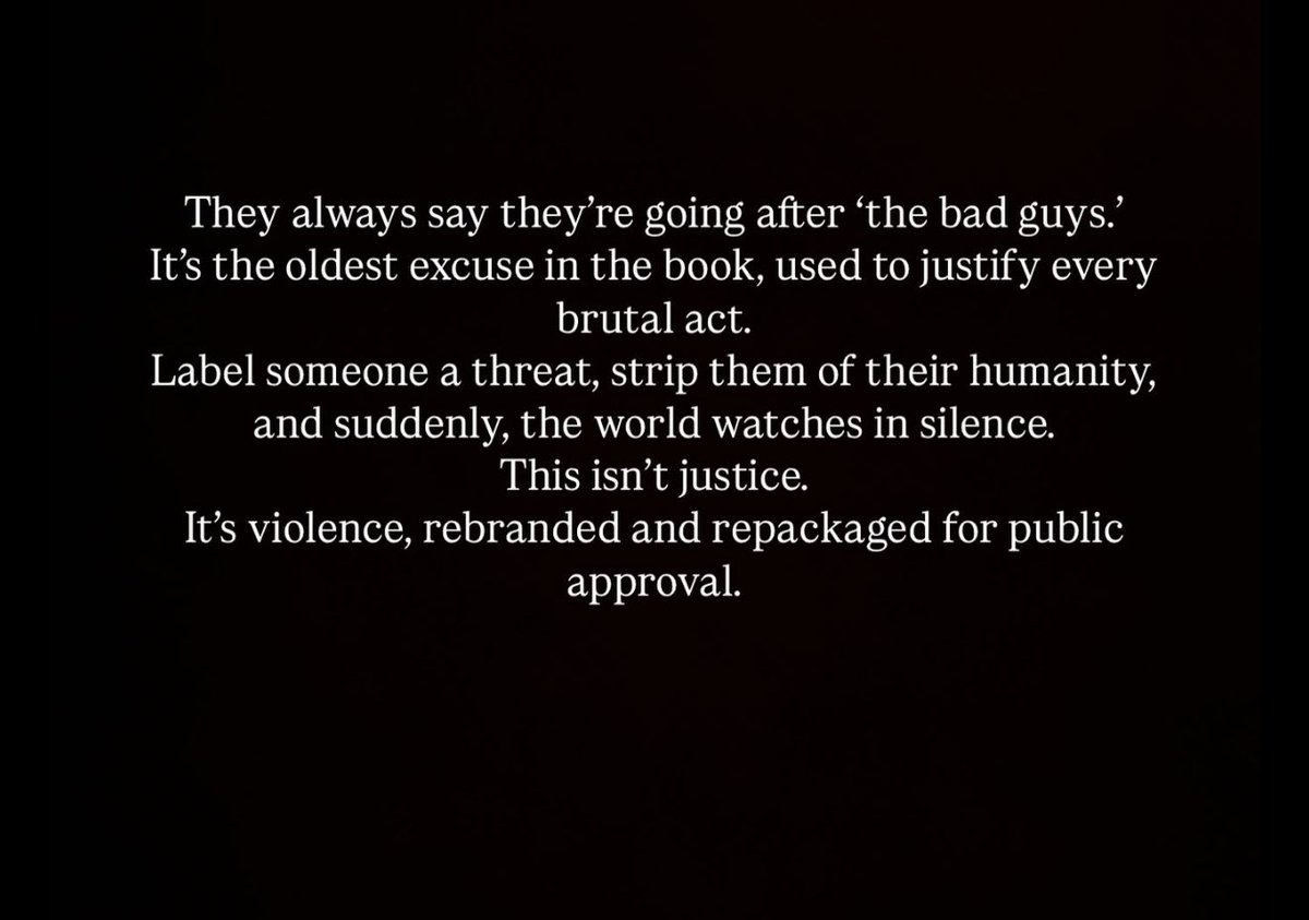 And here we are. Different land, same lies.
The same dangerous playbook unfolding, only the names have changed.