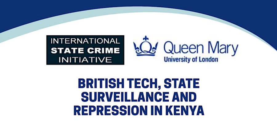 Event alert🚨:  British tech, state surveillance and repression in Kenya On May 12, in London, we will engage in a crucial conversation about how British-manufactured surveillance technology is facilitating state repression and eroding human rights in Kenya. The event will last