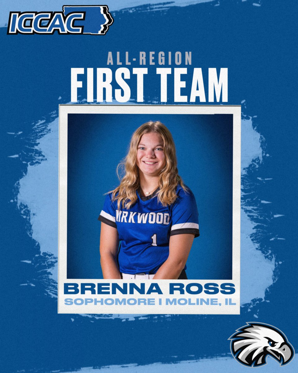 Kirkwood Eagles (@kirkwoodeagles) on Twitter photo SOFTBALL
Congratulations to sophomore, Brenna Ross, on earning ICCAC First Team All-Region honors!
#GoEagles🦅🥎 |
<a href="/KCC_SB/">Kirkwood Softball</a> SOFTBALL
Congratulations to sophomore, Brenna Ross, on earning ICCAC First Team All-Region honors!
#GoEagles🦅🥎 |
<a href="/KCC_SB/">Kirkwood Softball</a>