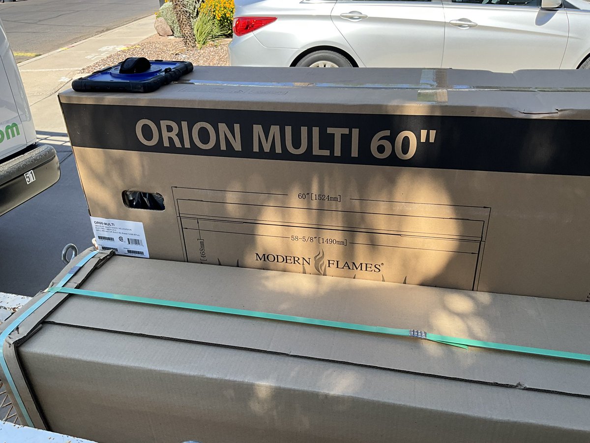 MagicTouchAir's tweet image. Blank wall now.
 Modern Flames Orion Linear + Weathered Walnut floating mantel incoming. Transformation in progress — check back later today for the reveal!

#FireplaceInstall #ModernFlames #OrionLinear #FloatingMantel #FireplaceDesign #MesaAZ #TheFirePlaceByMagicTouch