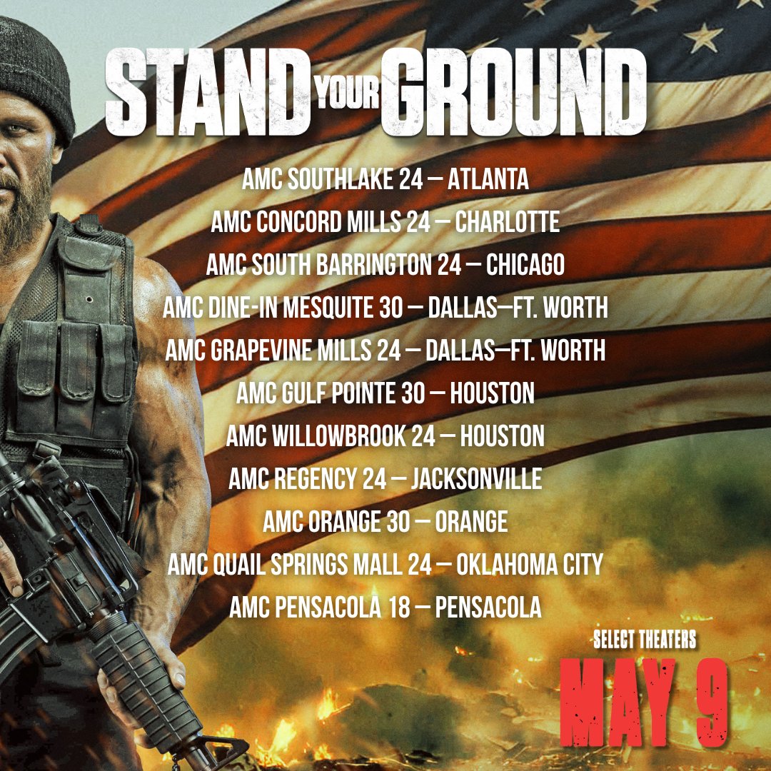 Could you fight back if the system failed you?

STAND YOUR GROUND asks the hard questions — and delivers nonstop action.

 In theaters May 9. Tickets at the link in bio.

#WhatWouldYouDo #RevengeThriller #EpicPictures