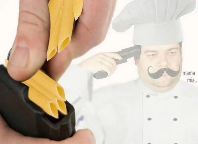 Italians when the next Pope isn't Lasagna Noodle Salami XIV