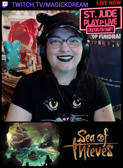 🦄 MagickDream (@magick_dream) on Twitter photo MAGICKAL MIRACLES 2025: We're jumping in for more Festival of Fishing in Sea of Thieves with Poison & Antix!
twitch.tv/magickdream
#StJudeAmbassador #Charity <a href="/poisonedheart77/">PoisonHearrt #StandUpToCancer</a> <a href="/streamloots/">Streamloots</a> <a href="/StJudePLAYLIVE/">St. Jude PLAY LIVE</a> <a href="/Twitch/">Twitch</a> <a href="/tiltify/">Tiltify</a> <a href="/RareLtd/">Rare Ltd.</a> <a href="/SeaOfThieves/">Sea of Thieves</a> #CreatorCrew MAGICKAL MIRACLES 2025: We're jumping in for more Festival of Fishing in Sea of Thieves with Poison & Antix!
twitch.tv/magickdream
#StJudeAmbassador #Charity <a href="/poisonedheart77/">PoisonHearrt #StandUpToCancer</a> <a href="/streamloots/">Streamloots</a> <a href="/StJudePLAYLIVE/">St. Jude PLAY LIVE</a> <a href="/Twitch/">Twitch</a> <a href="/tiltify/">Tiltify</a> <a href="/RareLtd/">Rare Ltd.</a> <a href="/SeaOfThieves/">Sea of Thieves</a> #CreatorCrew