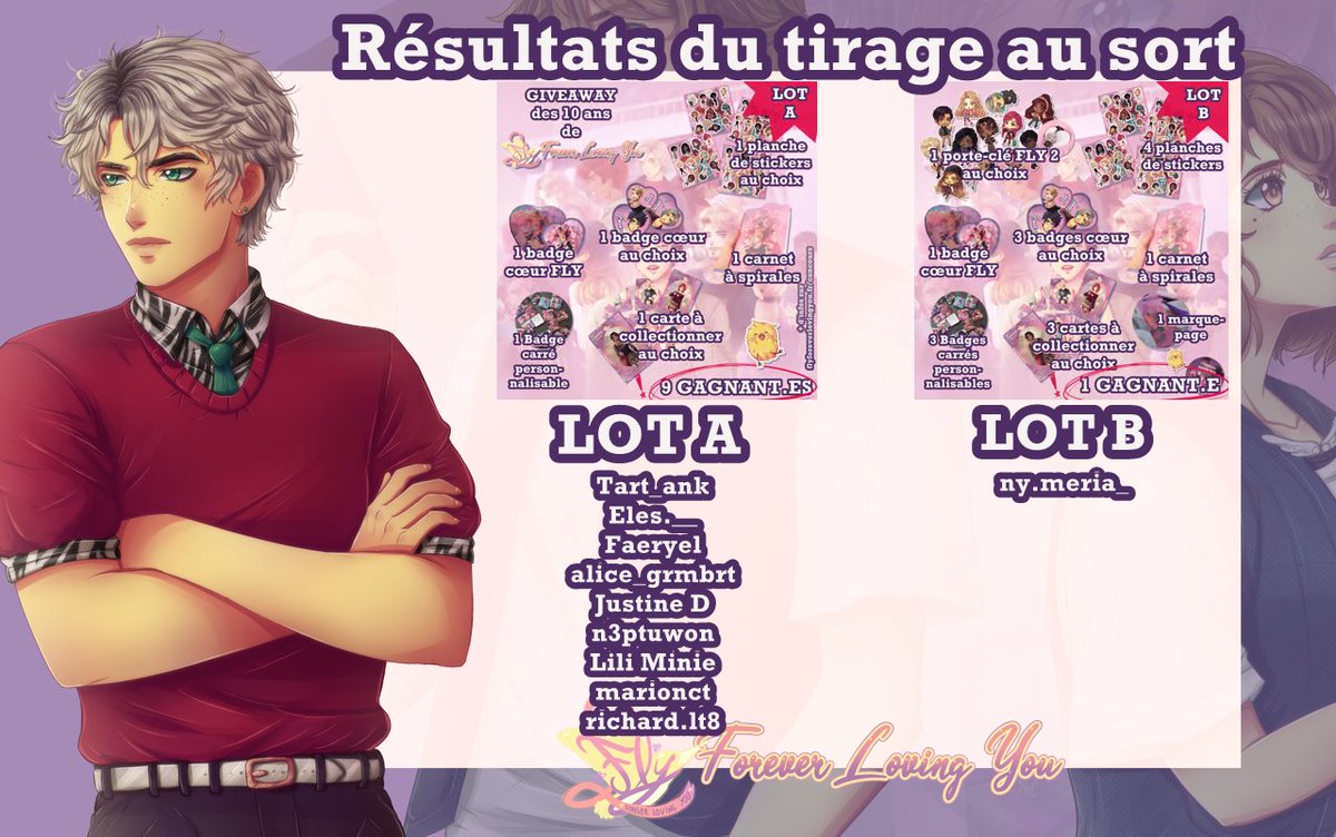 Les gagnant.e.s ont été contacté.e.s par mail ! Merci à tout le monde pour vos participations !